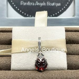 New Pandora Red Ladybird Dangke Charm